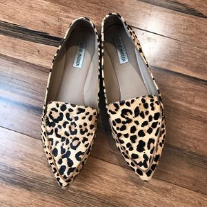 Steve Madden Feather-L Genuine Calf Hair Loafer